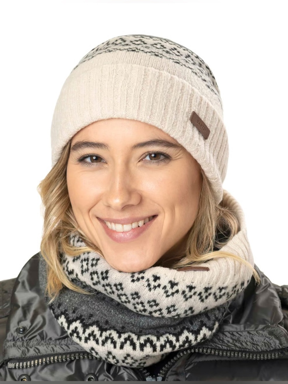 Barts Amsterdam Gregoris Nordic Fair Isle Tube Scarf Neck Warmer – NWT